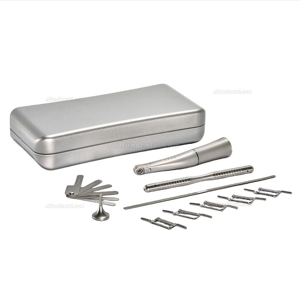 Dental Interproximal Enamel Reduction (IPR) Kit With 4:1 Dental Contra Angle